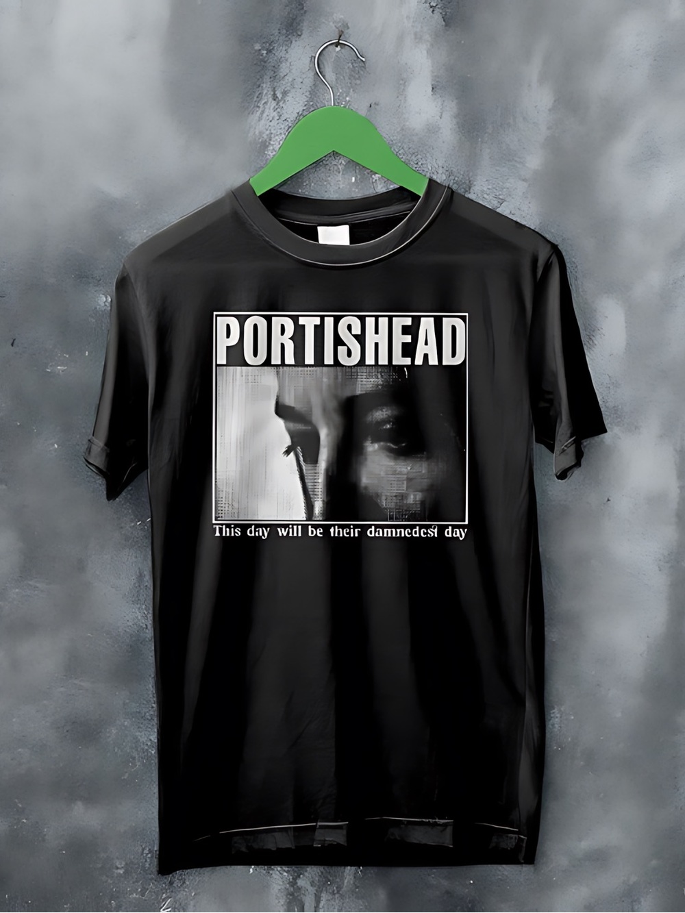 Portishead 1997 Tour Trip Hop Album Music Graphic Fan Art T-Shirt 05